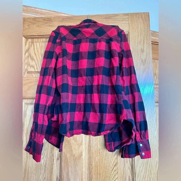 Mossimo - Plaid Flannel Shirt - Picture 3 of 3